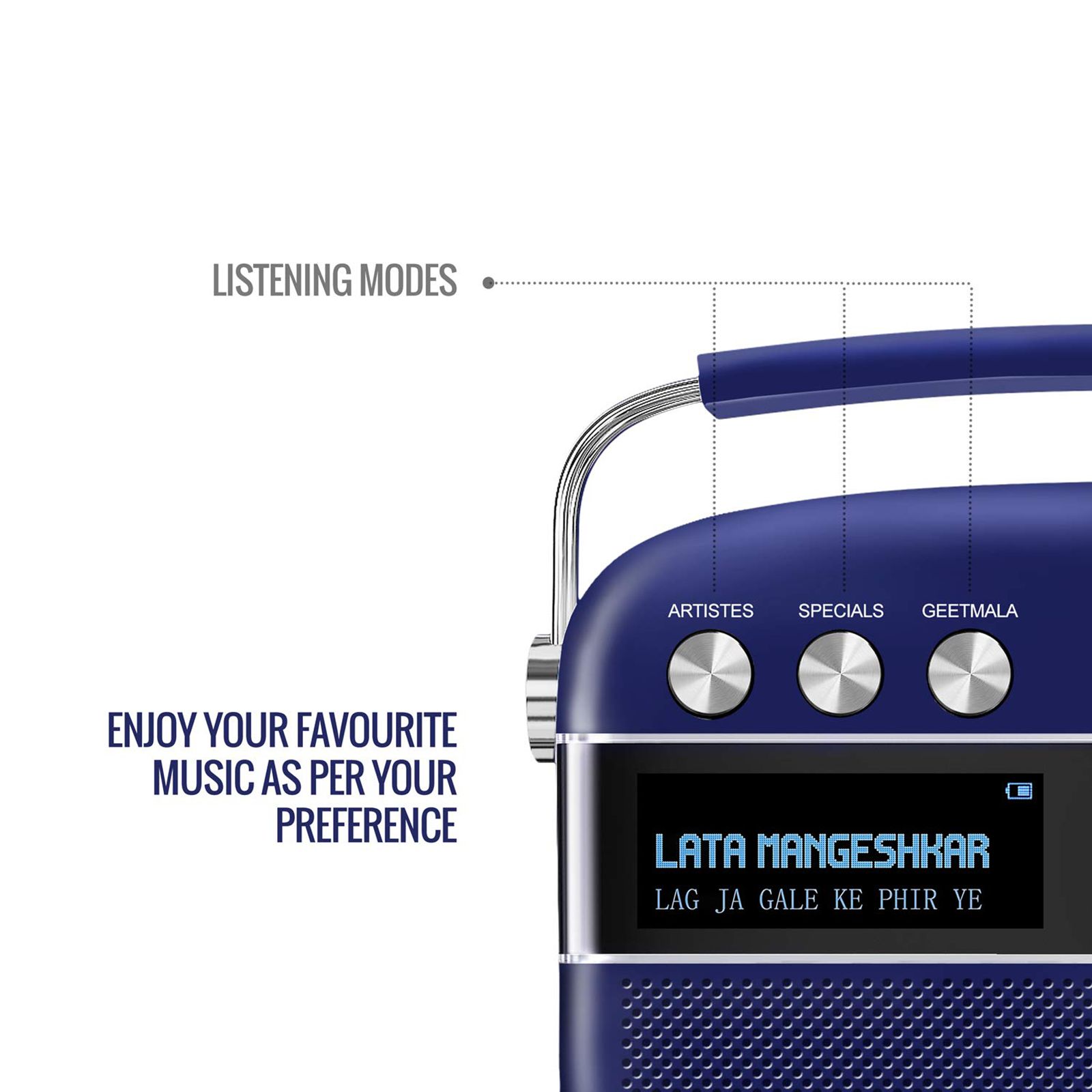 SAREGAMA Carvaan Premium 6W Portable Bluetooth Speaker (5 Hours Playtime, Royal Blue) SAREGAMA Carvaan Premium 6W Portable Bluetooth Speaker (5 Hours Playtime, Royal Blue)_8