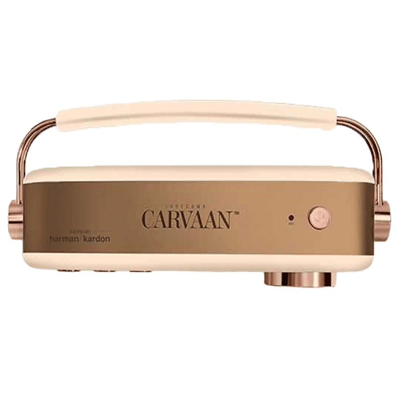 SAREGAMA Carvaan 10W Portable Bluetooth Speaker (5000 Pre Loaded Songs, Stereo Channel, Rose Gold)_5