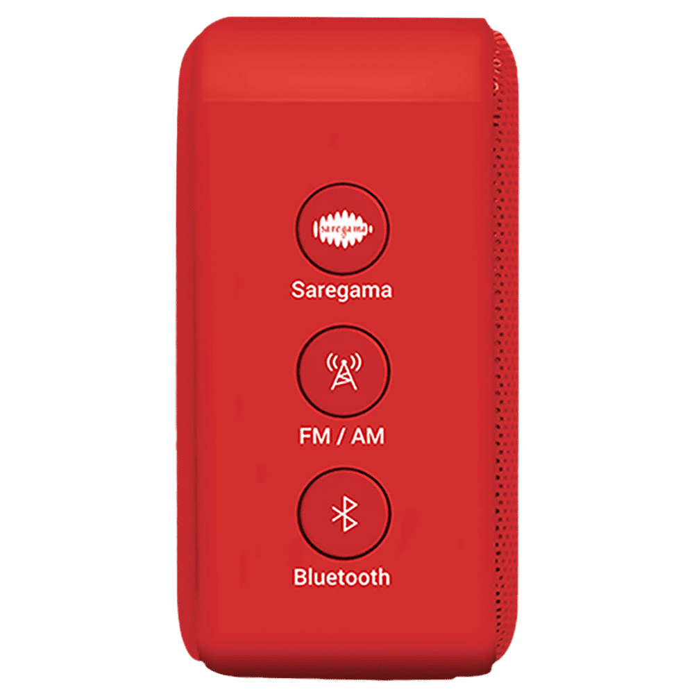 SAREGAMA Carvaan Mini 2.0 Telgu 5W Portable Bluetooth Speaker (4 Hours Playtime, 2.0 Channel, Sunset Red) SAREGAMA Carvaan Mini 2.0 Telgu 5W Portable Bluetooth Speaker (4 Hours Playtime, 2.0 Channel, Sunset Red)_3