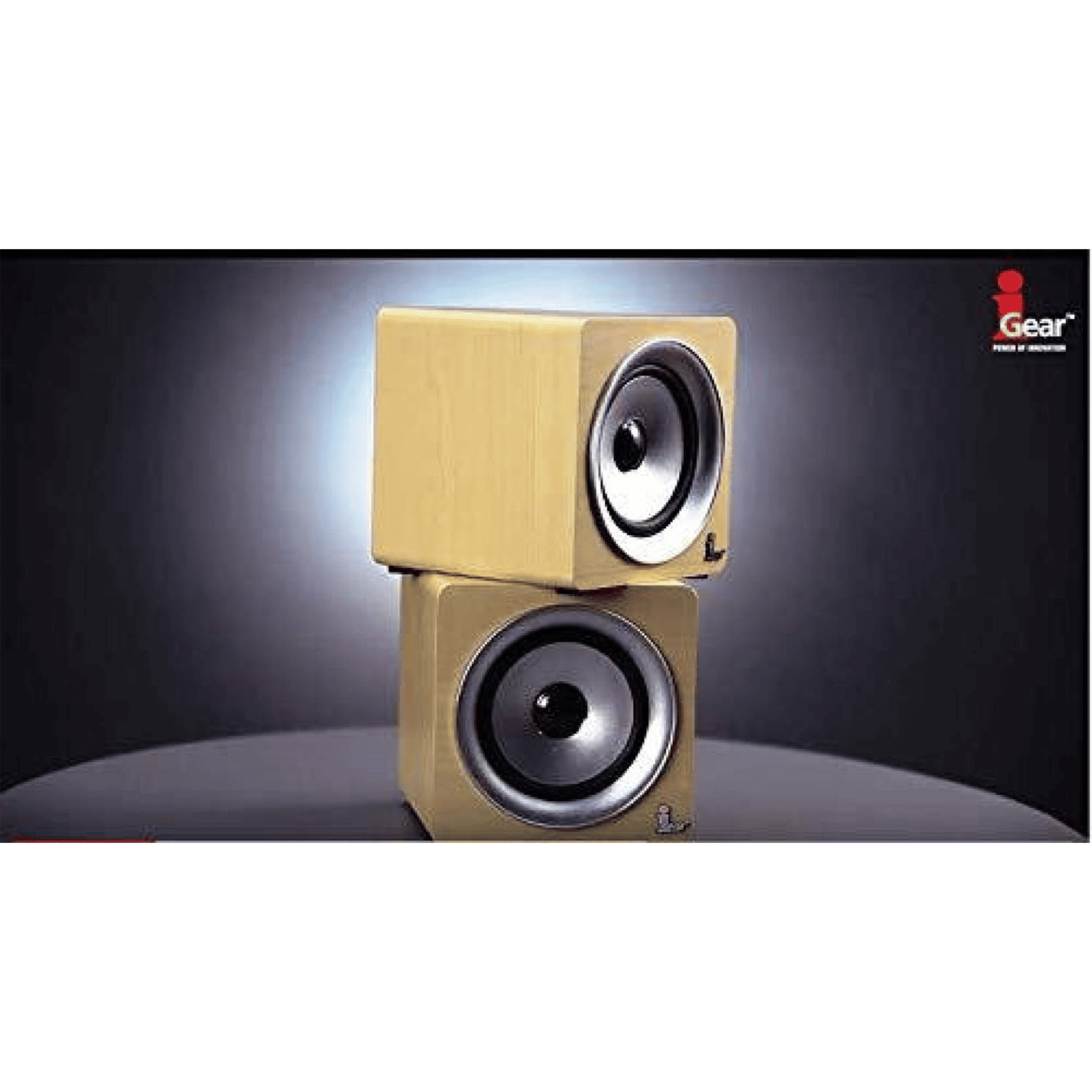 iGear Hoot 360 Degree TWS Bluetooth Speaker (iG-1026, Brown)_9