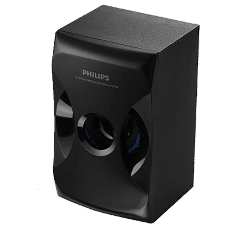 PHILIPS 45W Multimedia Speaker (Surround Sound, 5.1 Channel, Black) PHILIPS 45W Multimedia Speaker (Surround Sound, 5.1 Channel, Black)_9