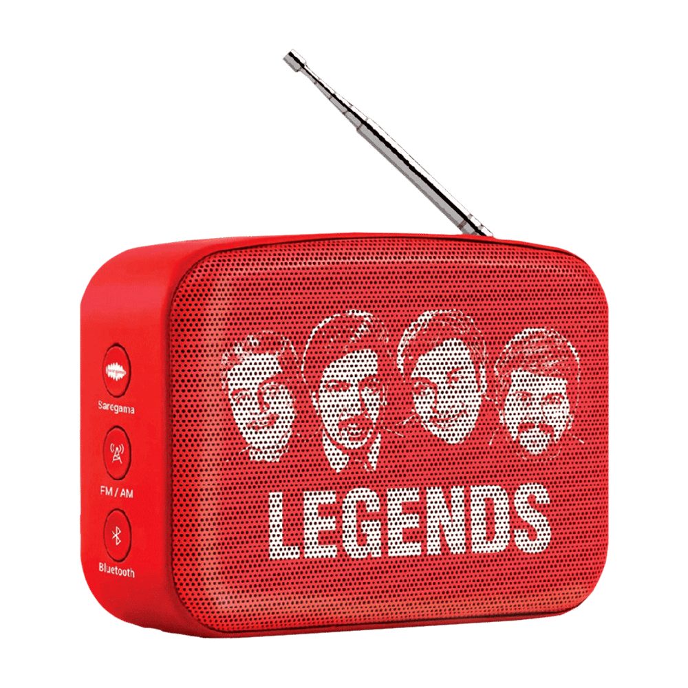 SAREGAMA Carvaan Mini 5W Portable Bluetooth Speaker (4 Hours Playtime, Stereo Channel, Sunset Red) SAREGAMA Carvaan Mini 5W Portable Bluetooth Speaker (4 Hours Playtime, Stereo Channel, Sunset Red)_4