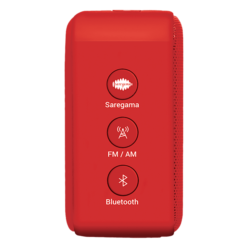 SAREGAMA Carvaan Mini 5W Portable Bluetooth Speaker (4 Hours Playtime, Stereo Channel, Sunset Red) SAREGAMA Carvaan Mini 5W Portable Bluetooth Speaker (4 Hours Playtime, Stereo Channel, Sunset Red)_5