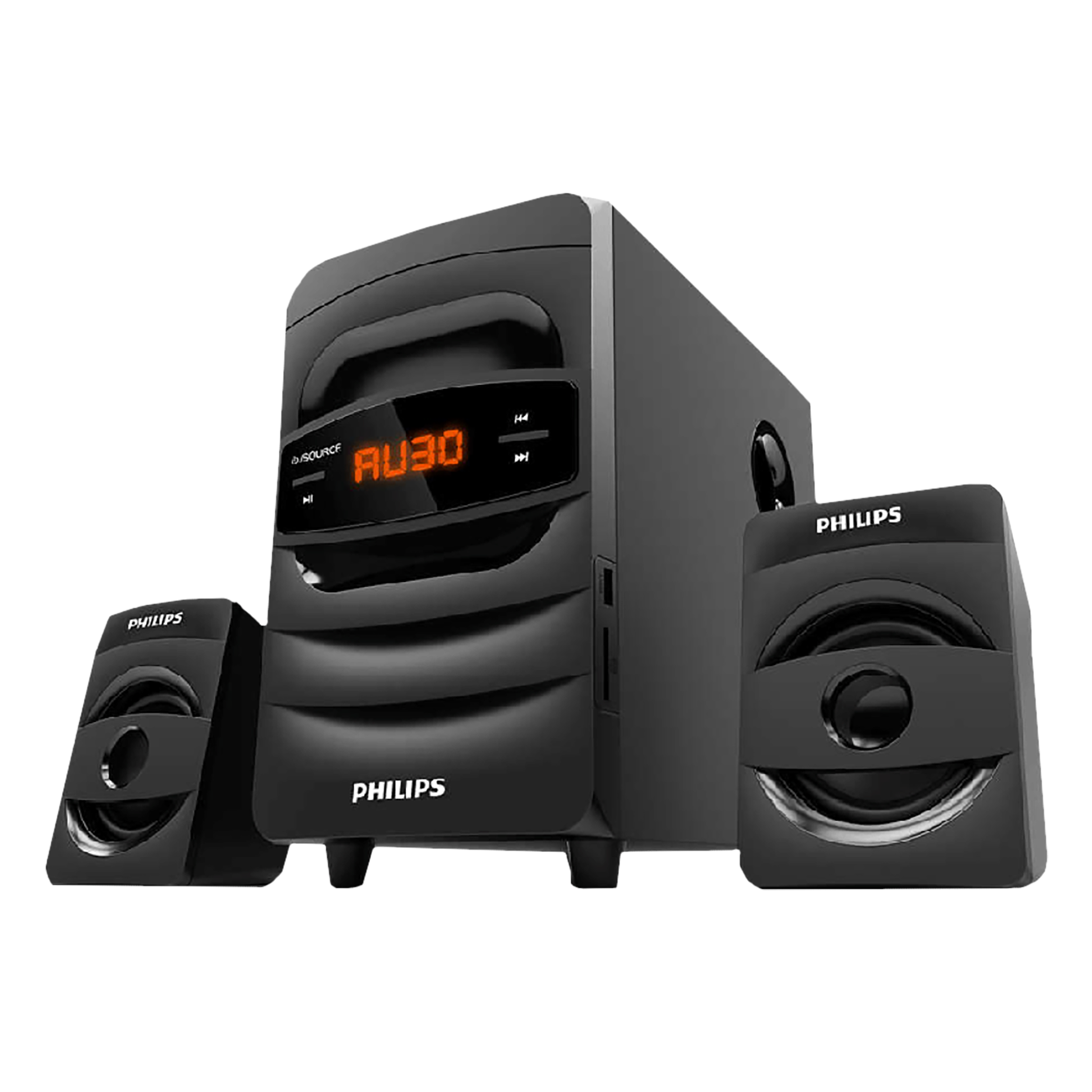 PHILIPS 31W Multimedia Speaker (Surround Sound, 2.1 Channel, Black) PHILIPS 31W Multimedia Speaker (Surround Sound, 2.1 Channel, Black)_6