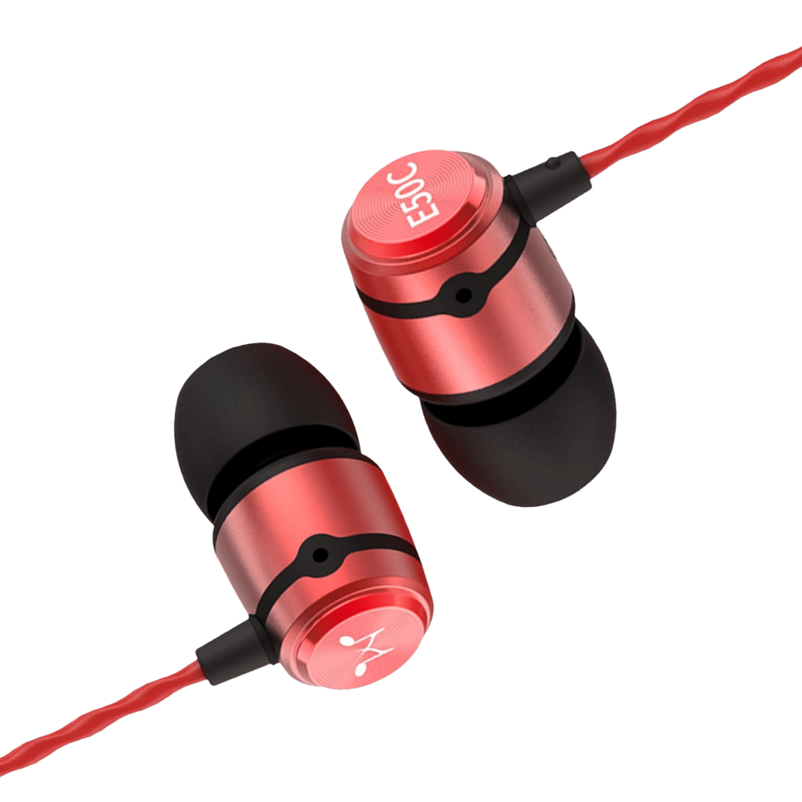 SoundMAGIC E50C Wired Earphone with Mic (In Ear, Red) SoundMAGIC E50C Wired Earphone with Mic (In Ear, Red)_1