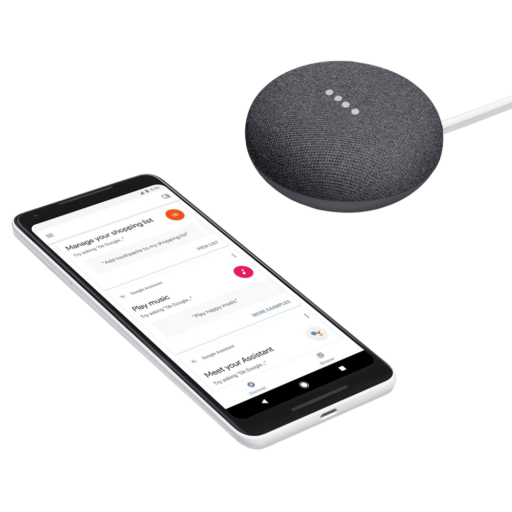 Google Home Mini with Google Assistant Compatible Smart Wi-Fi Speaker (Far-Field Voice Recognition, Black) Google Home Mini with Google Assistant Compatible Smart Wi-Fi Speaker (Far-Field Voice Recognition, Black)_4