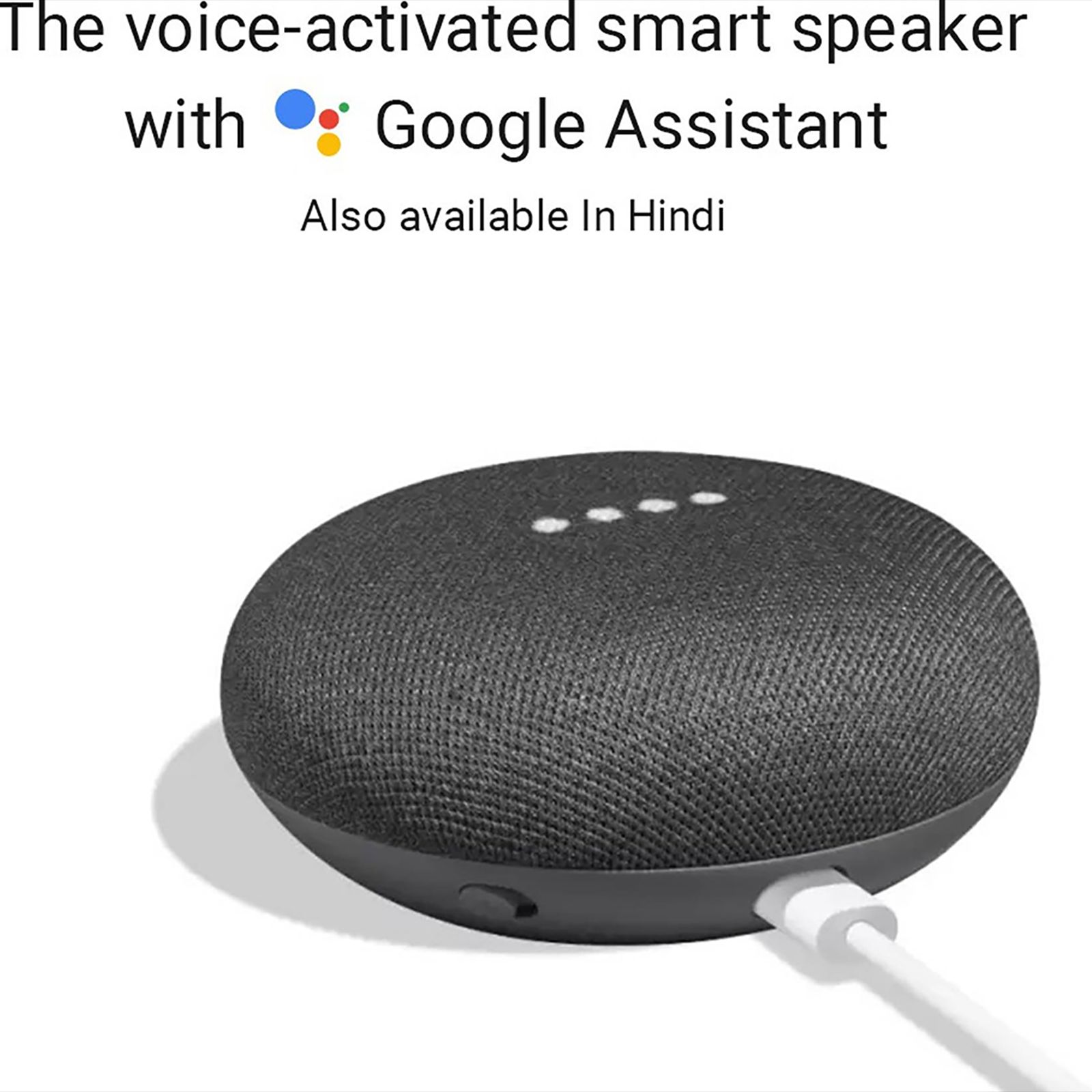 Google Home Mini with Google Assistant Compatible Smart Wi-Fi Speaker (Far-Field Voice Recognition, Black) Google Home Mini with Google Assistant Compatible Smart Wi-Fi Speaker (Far-Field Voice Recognition, Black)_5