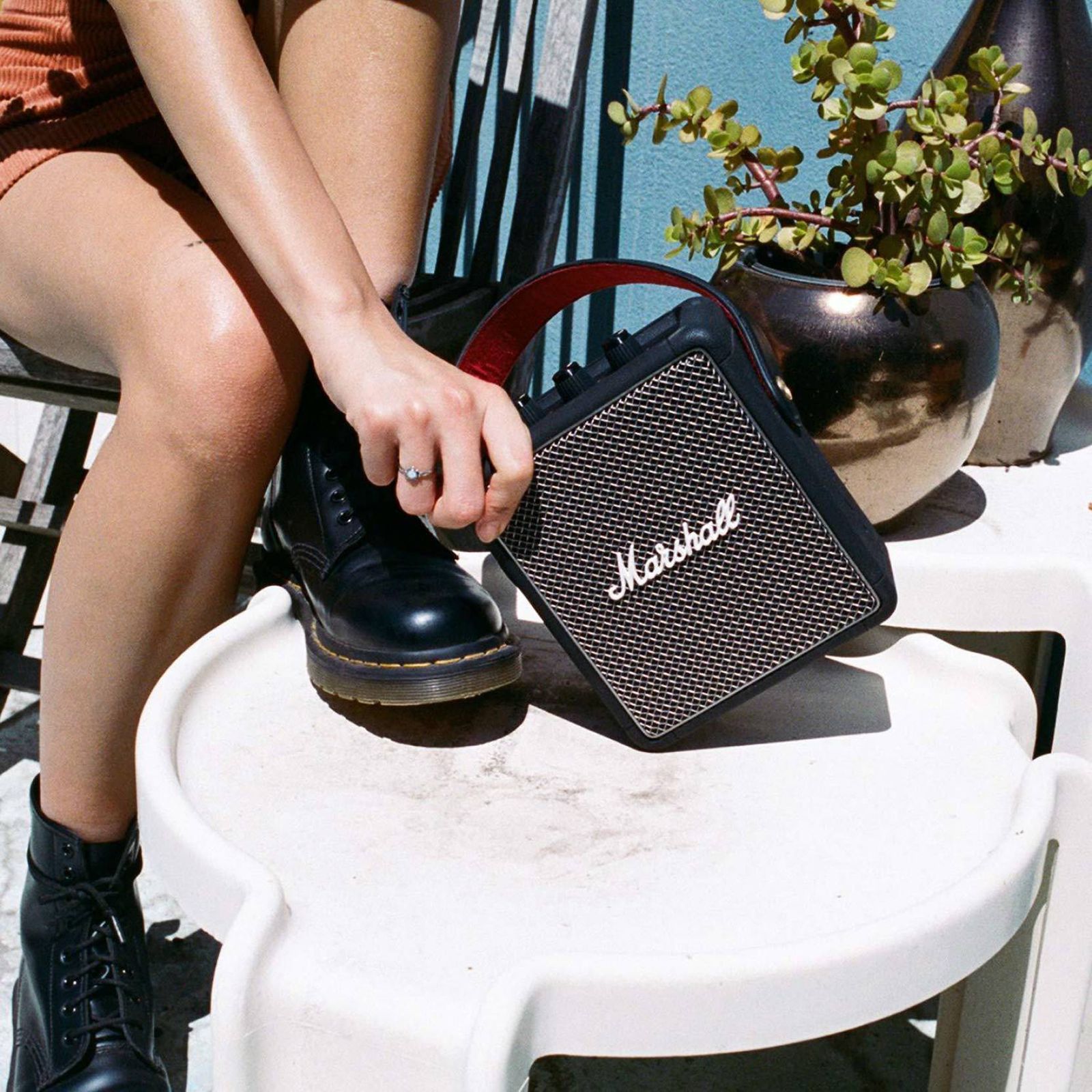Marshall Stockwell II Portable Bluetooth Speaker (MS-STWL2, Black) Marshall Stockwell II Portable Bluetooth Speaker (MS-STWL2, Black)_15