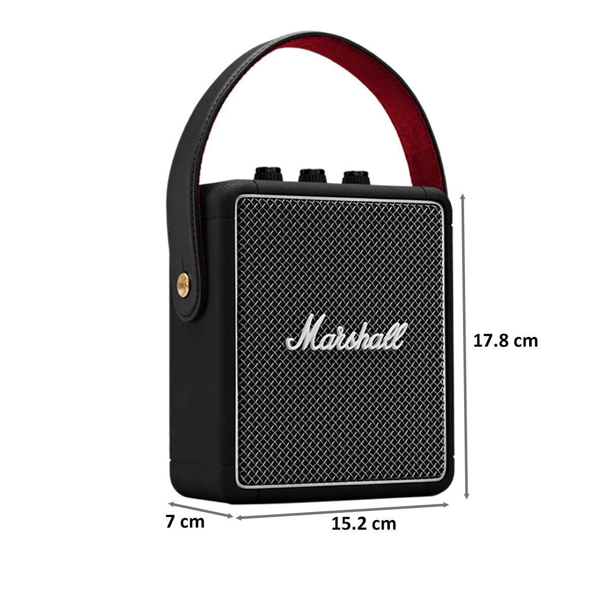 Marshall Stockwell II Portable Bluetooth Speaker (MS-STWL2, Black) Marshall Stockwell II Portable Bluetooth Speaker (MS-STWL2, Black)_2