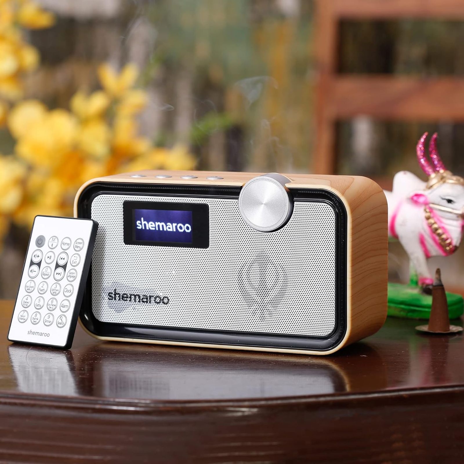 shemaroo Amrit Bani 5W Portable Bluetooth Speaker (Designed For Convenience, Mono Channel, Brown) shemaroo Amrit Bani 5W Portable Bluetooth Speaker (Designed For Convenience, Mono Channel, Brown)_14