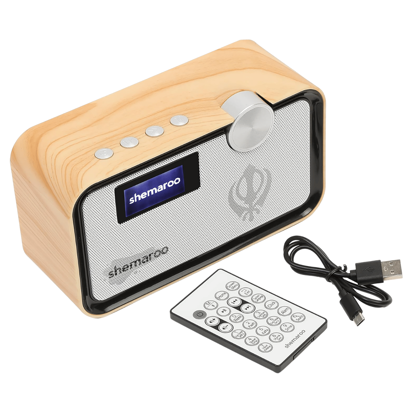 shemaroo Amrit Bani 5W Portable Bluetooth Speaker (Designed For Convenience, Mono Channel, Brown) shemaroo Amrit Bani 5W Portable Bluetooth Speaker (Designed For Convenience, Mono Channel, Brown)_7