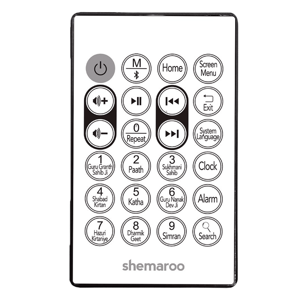 shemaroo Amrit Bani 5W Portable Bluetooth Speaker (LED Display, 5.0 Channel, Saffron) shemaroo Amrit Bani 5W Portable Bluetooth Speaker (LED Display, 5.0 Channel, Saffron)_6