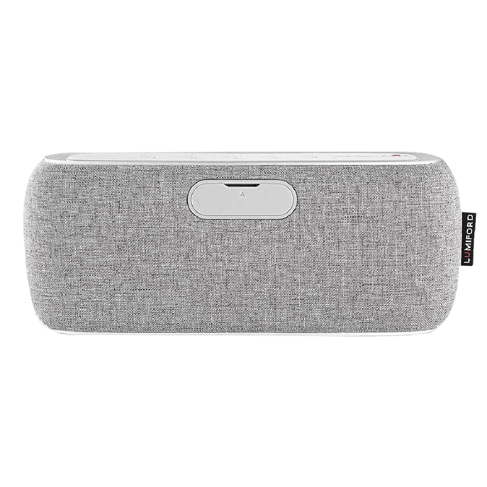 LUMIFORD Digi Clock 3-in-1 10W Portable Bluetooth Speaker (Built-In FM Radio, Stereo Sound, Grey)_5