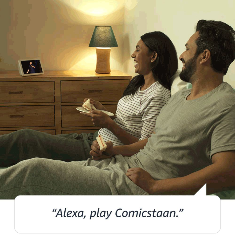 amazon Echo Show 8 (1st Gen) with Alexa Compatible Smart Wi-Fi Speaker (8 Inches Touch Screen Display, Black)_5