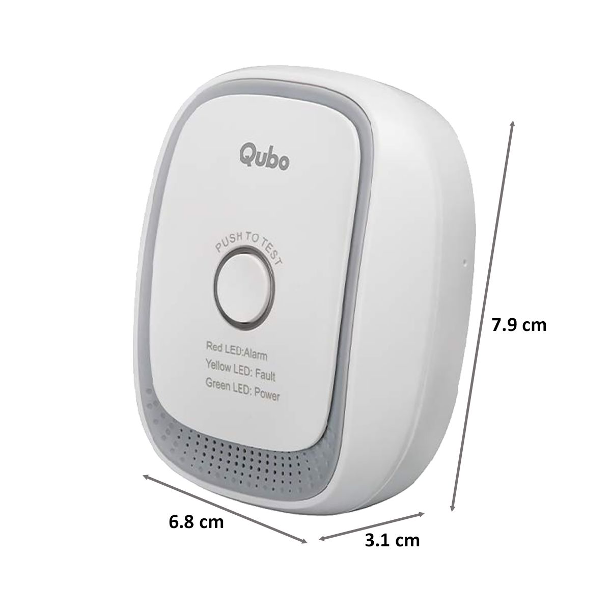 Qubo (Part of Hero Group) Smart Gas Sensor (HS1CG-E, White)_2