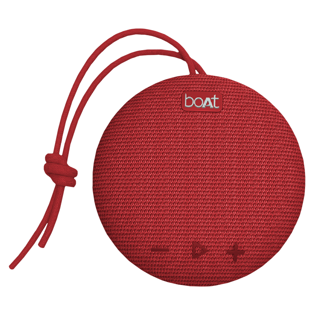 boAt Stone 193 5W Portable Bluetooth Speaker (IPX7 Water Resistant, 4 Hours Playtime, Red) boAt Stone 193 5W Portable Bluetooth Speaker (IPX7 Water Resistant, 4 Hours Playtime, Red)_1