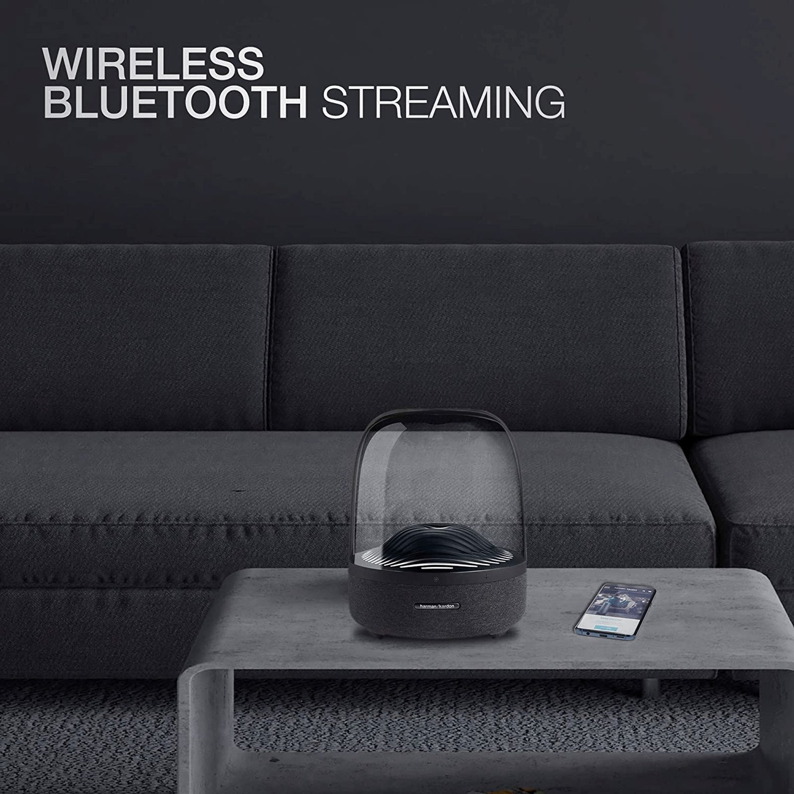 harman kardon Aura Studio 3 130W Portable Bluetooth Speaker (Stereo Sound, Black)_13