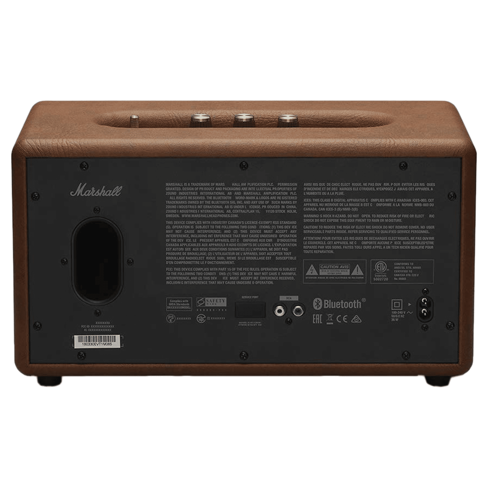 Marshall Stanmore II 80 Watts Bluetooth Speaker (Multi-Host Functionality, MS-STMR2-BRN, Brown)_3