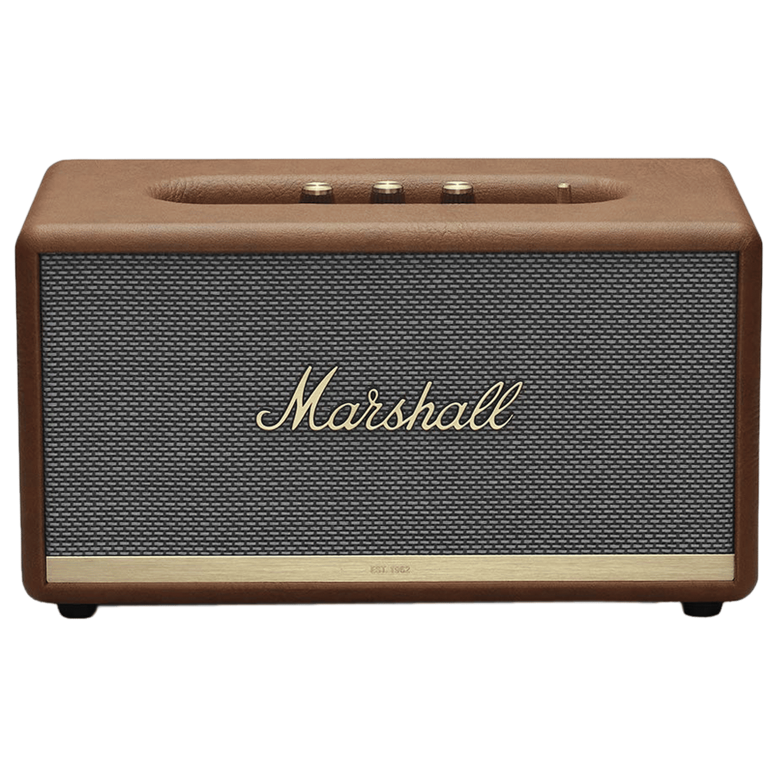 Marshall Stanmore II 80 Watts Bluetooth Speaker (Multi-Host Functionality, MS-STMR2-BRN, Brown)_1