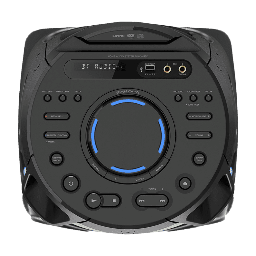 SONY MHC-V43D 115W Bluetooth Party Speaker (Vertical & Horizontal Gesture Control, 2.1 Channel, Black) SONY MHC-V43D 115W Bluetooth Party Speaker (Vertical & Horizontal Gesture Control, 2.1 Channel, Black)_3
