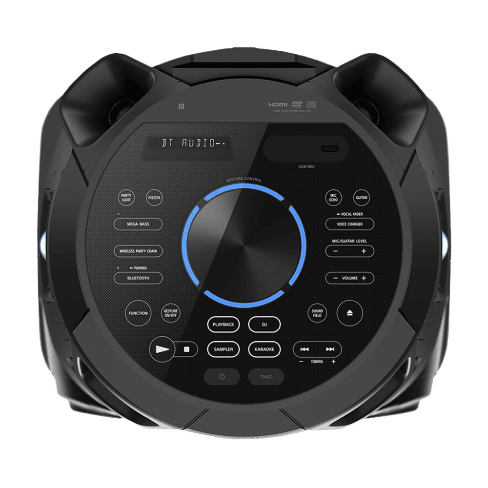 SONY Bluetooth Party Speaker with Mic (Splashproof Resistant, 2.1 Channel, Black) SONY Bluetooth Party Speaker with Mic (Splashproof Resistant, 2.1 Channel, Black)_3