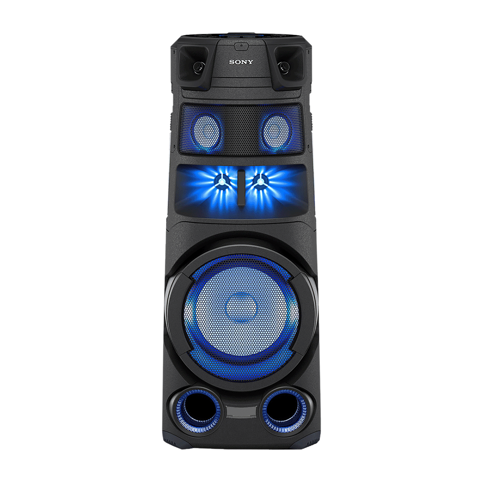 SONY Bluetooth Party Speaker with Mic (Splashproof Resistant, 2.1 Channel, Black) SONY Bluetooth Party Speaker with Mic (Splashproof Resistant, 2.1 Channel, Black)_1