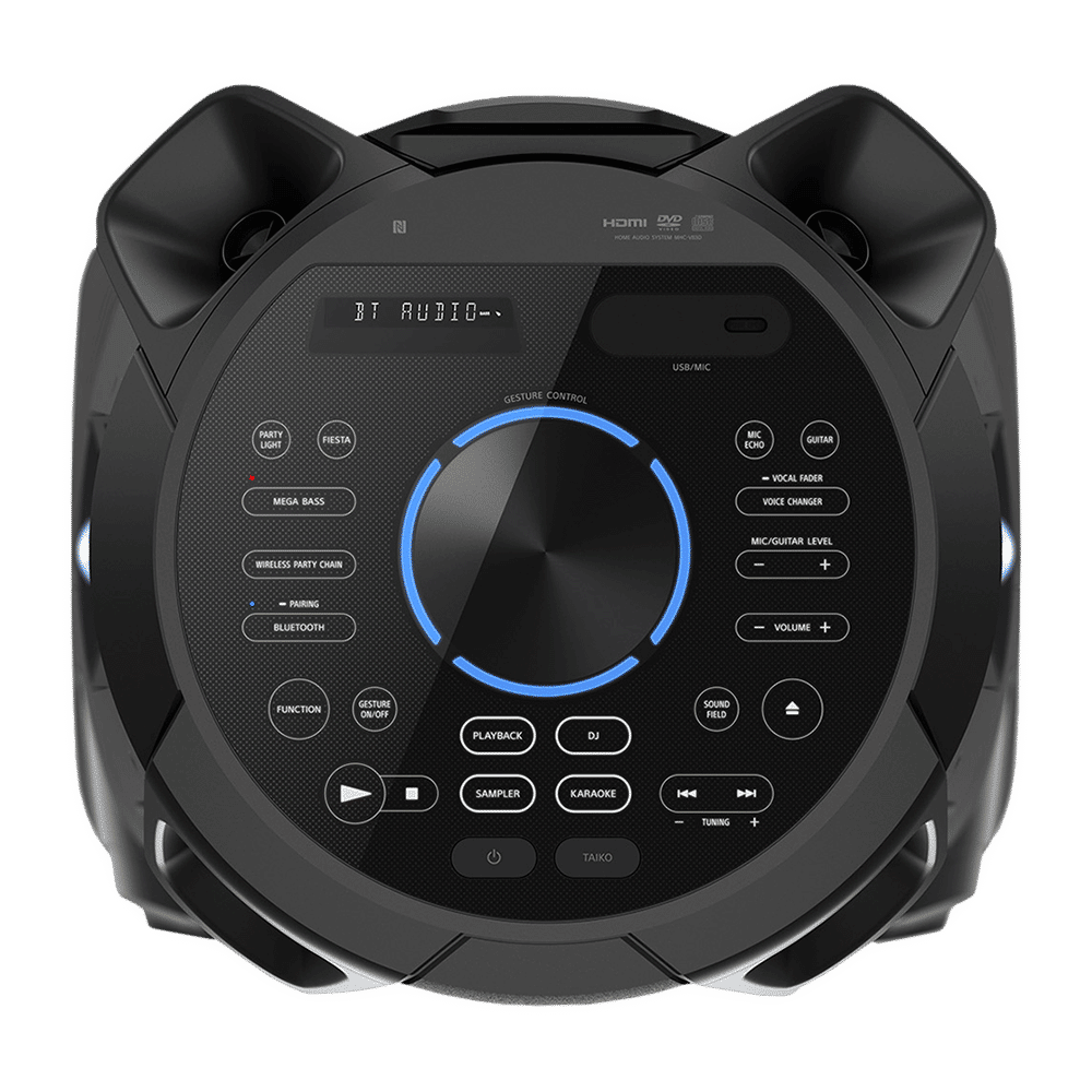 SONY Bluetooth Party Speaker with Mic (Splashproof Resistant, 2.1 Channel, Black) SONY Bluetooth Party Speaker with Mic (Splashproof Resistant, 2.1 Channel, Black)_3