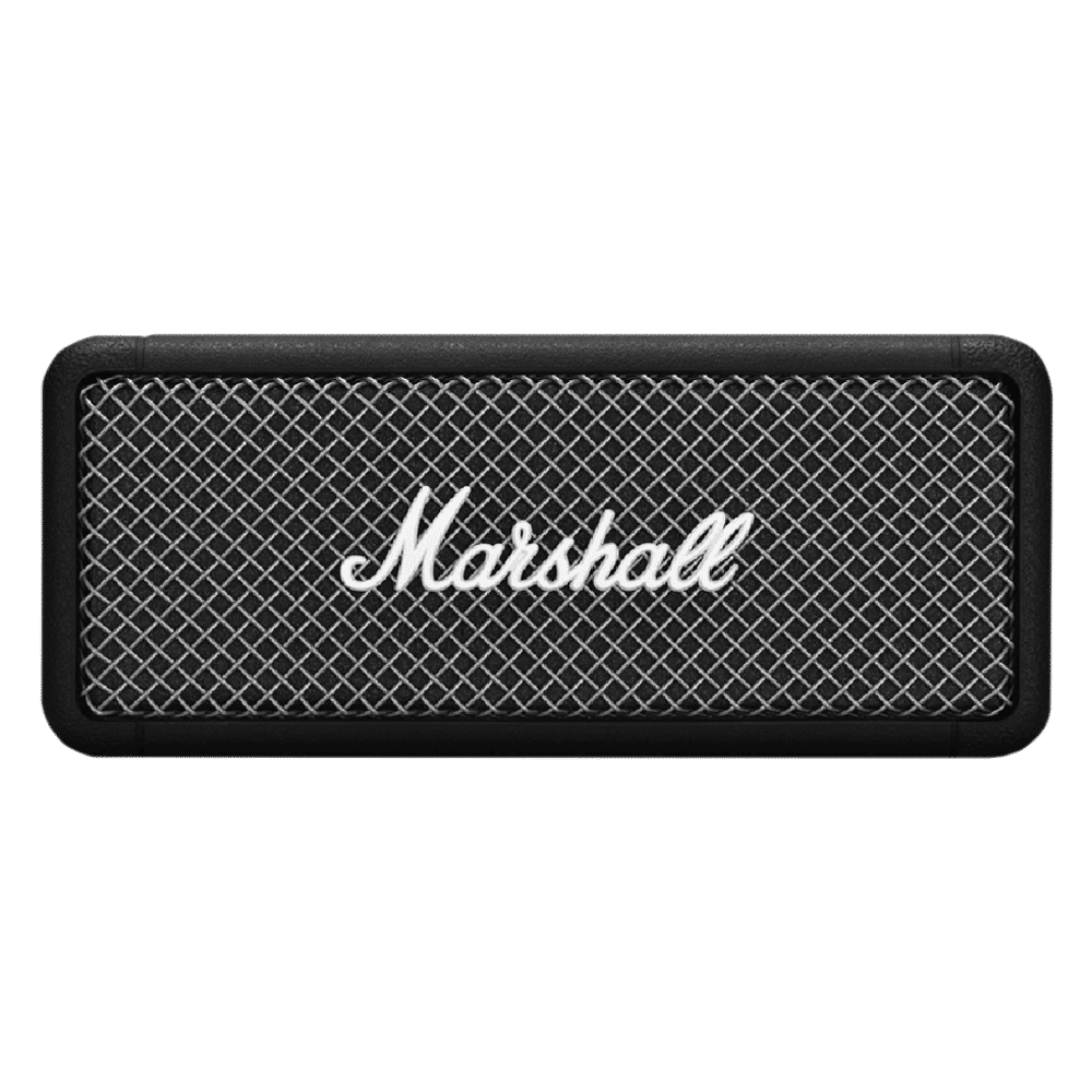 Marshall Emberton 20W Portable Bluetooth Speaker (IPX7 Water Resistant, Superior Signature Sound, Stereo Channel, Black) Marshall Emberton 20W Portable Bluetooth Speaker (IPX7 Water Resistant, Superior Signature Sound, Stereo Channel, Black)_1