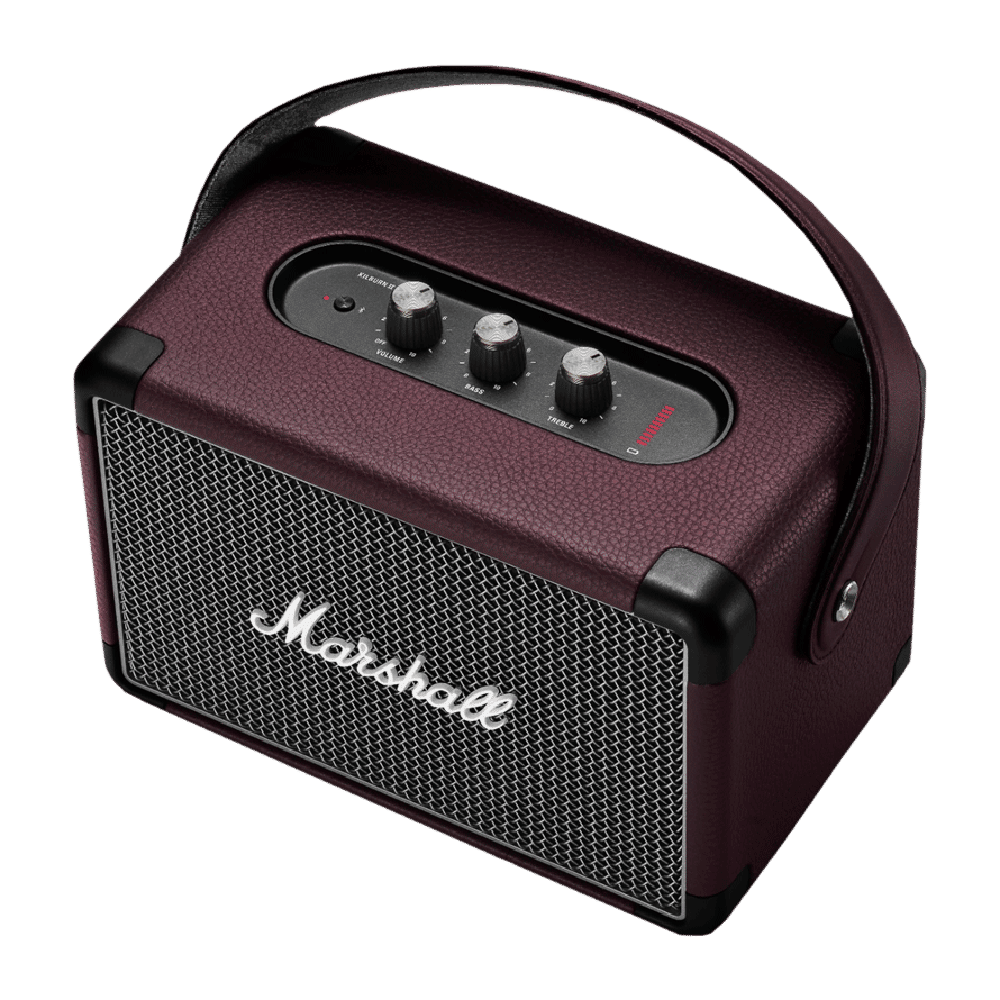 Marshall Kilburn II 20W Portable Bluetooth Speaker (IPX2 Water Resistant, Multi-Host Functionality, Stereo Channel, Burgundy) Marshall Kilburn II 20W Portable Bluetooth Speaker (IPX2 Water Resistant, Multi-Host Functionality, Stereo Channel, Burgundy)_10