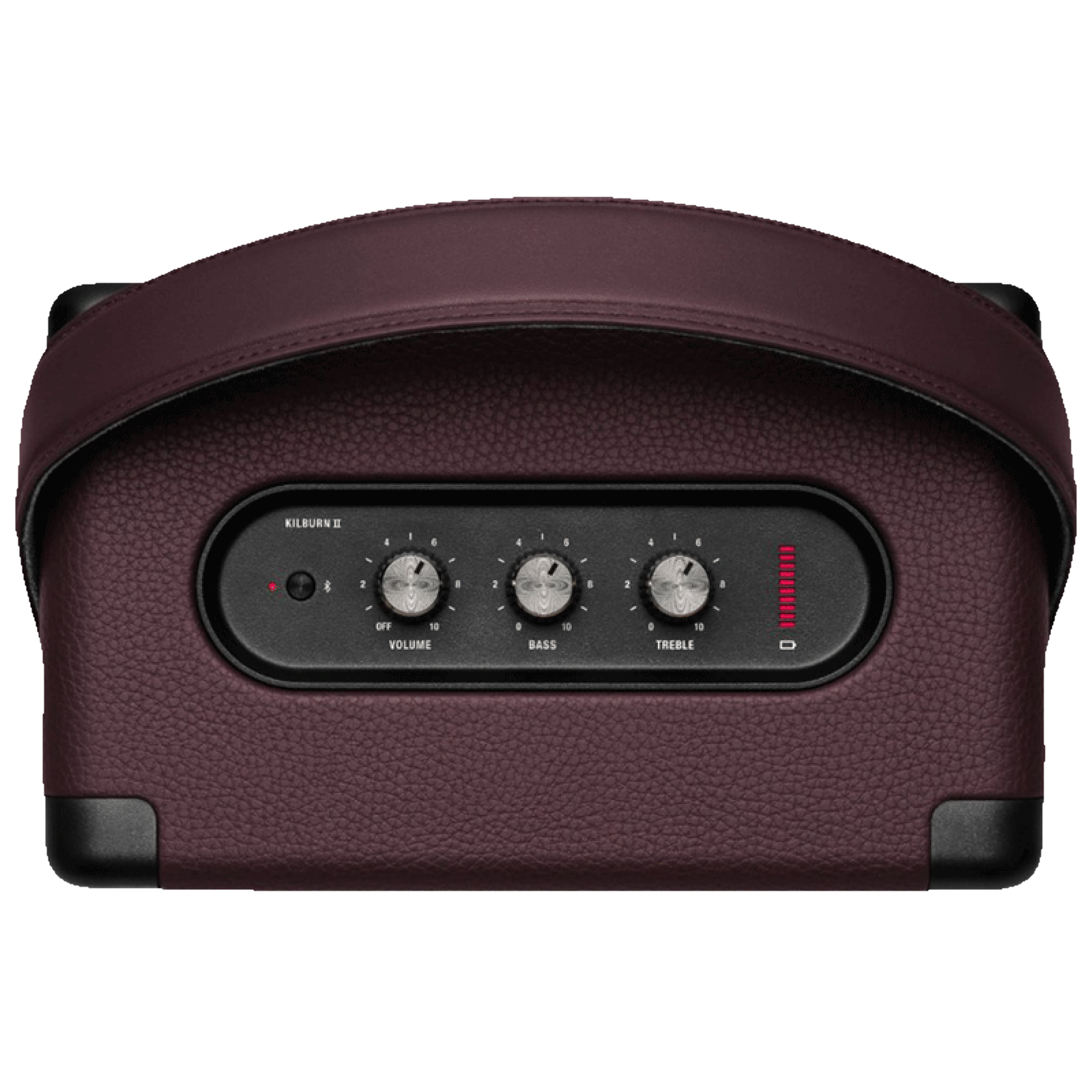 Marshall Kilburn II 20W Portable Bluetooth Speaker (IPX2 Water Resistant, Multi-Host Functionality, Stereo Channel, Burgundy) Marshall Kilburn II 20W Portable Bluetooth Speaker (IPX2 Water Resistant, Multi-Host Functionality, Stereo Channel, Burgundy)_4