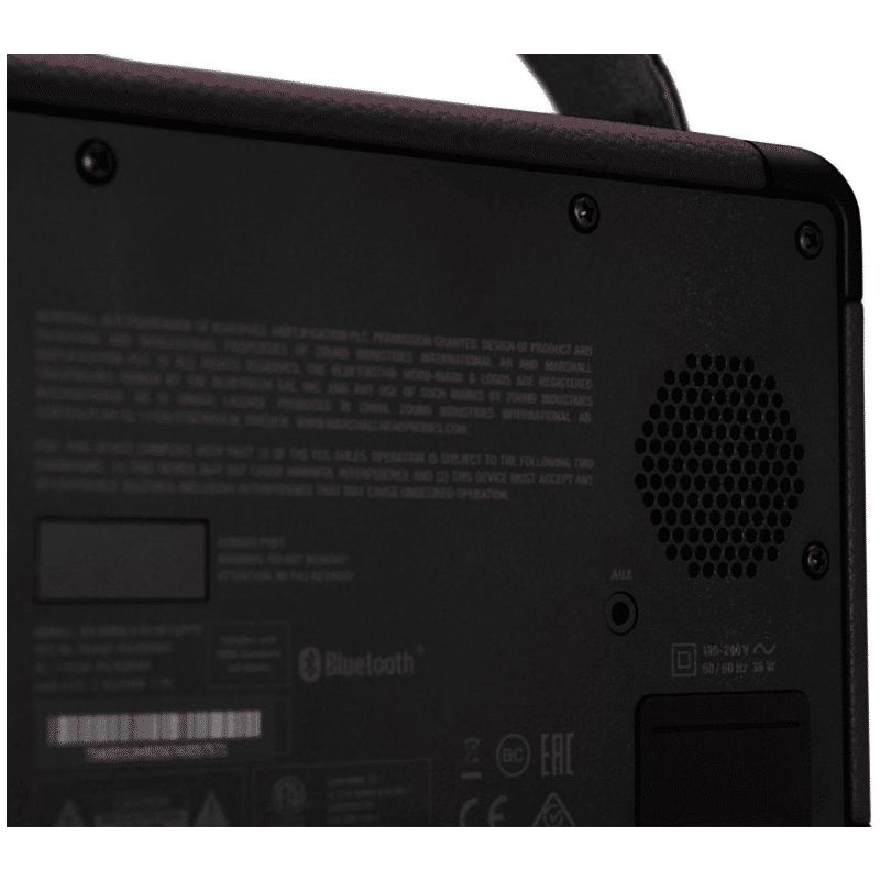 Marshall Kilburn II 20W Portable Bluetooth Speaker (IPX2 Water Resistant, Multi-Host Functionality, Stereo Channel, Burgundy) Marshall Kilburn II 20W Portable Bluetooth Speaker (IPX2 Water Resistant, Multi-Host Functionality, Stereo Channel, Burgundy)_8