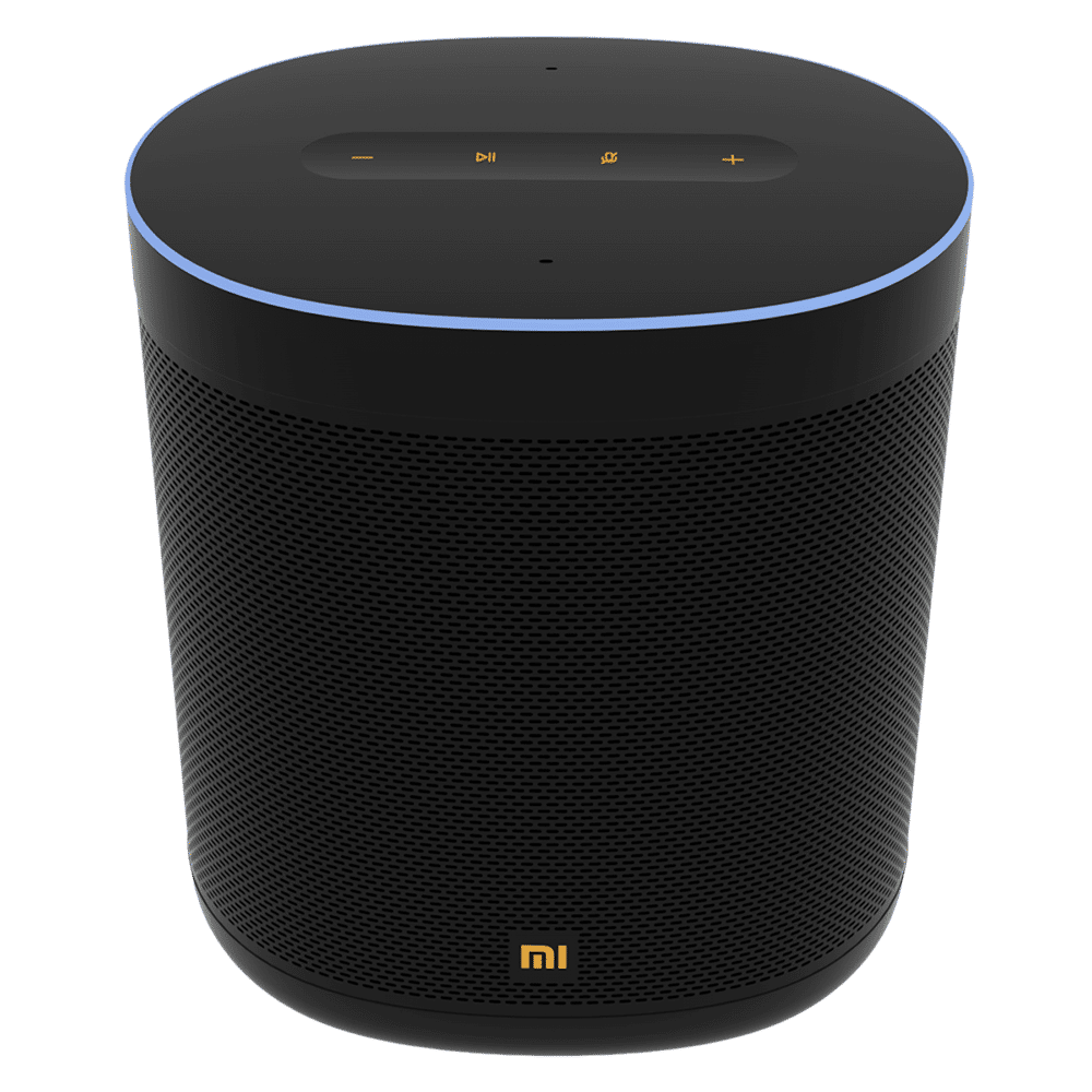 Xiaomi QBH4202IN with Google Assistant Compatible Smart Wi-Fi Speaker (Buttons Control, Black)_1