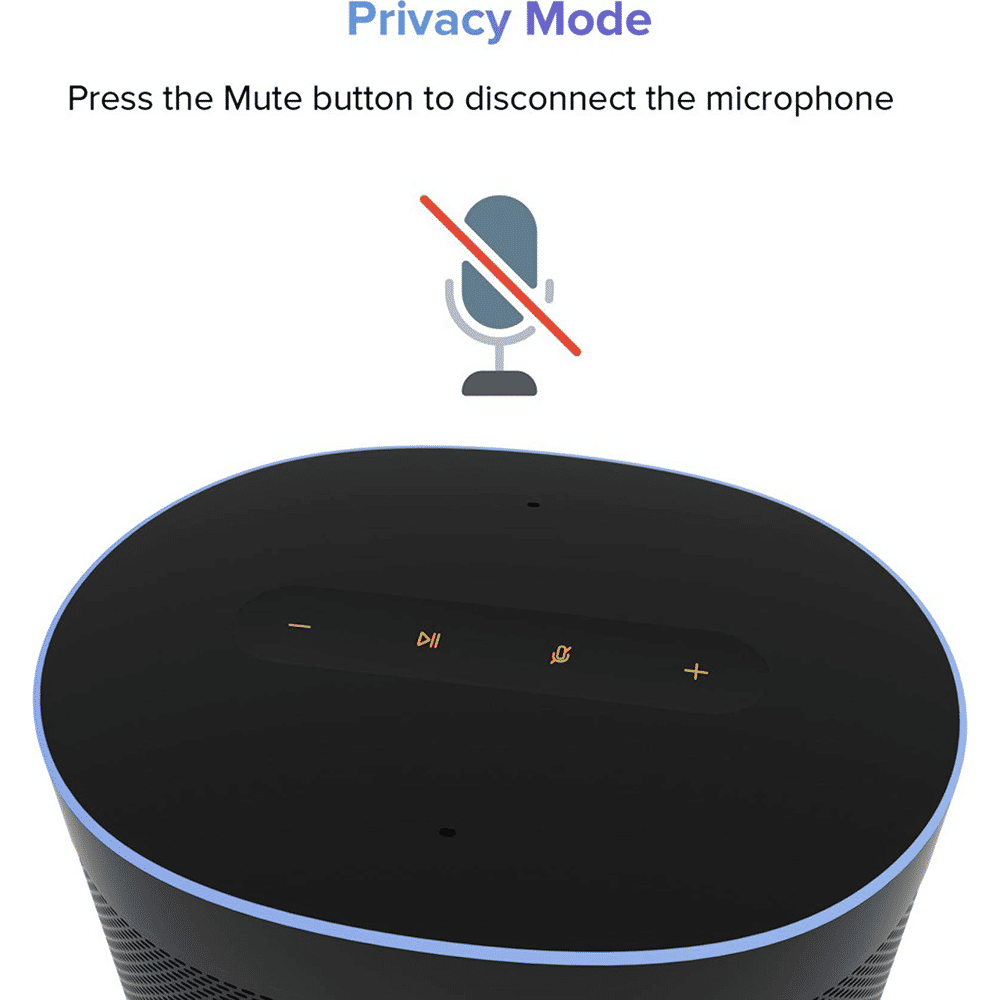 Xiaomi QBH4202IN with Google Assistant Compatible Smart Wi-Fi Speaker (Buttons Control, Black)_12