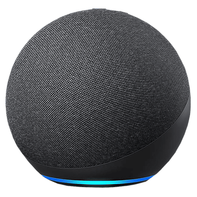 amazon Echo (4th Gen) with Built-in Alexa Smart Wi-Fi Speaker (Controls Smart Devices, Black)