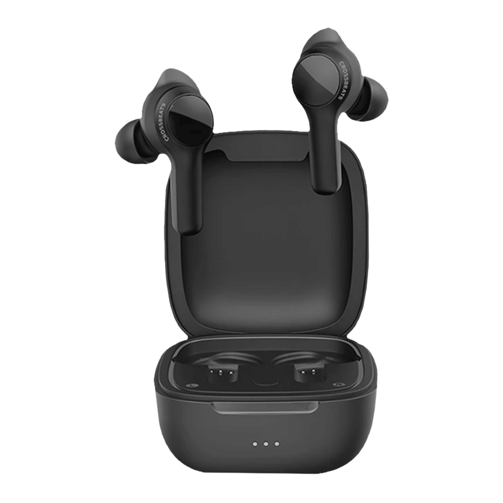 CROSSBEATS Torq CB-TORQ TWS Earbuds with Environmental Noise Cancellation (IPX6 Water Resistant, 72 Hours Playback, Black) CROSSBEATS Torq CB-TORQ TWS Earbuds with Environmental Noise Cancellation (IPX6 Water Resistant, 72 Hours Playback, Black)_1