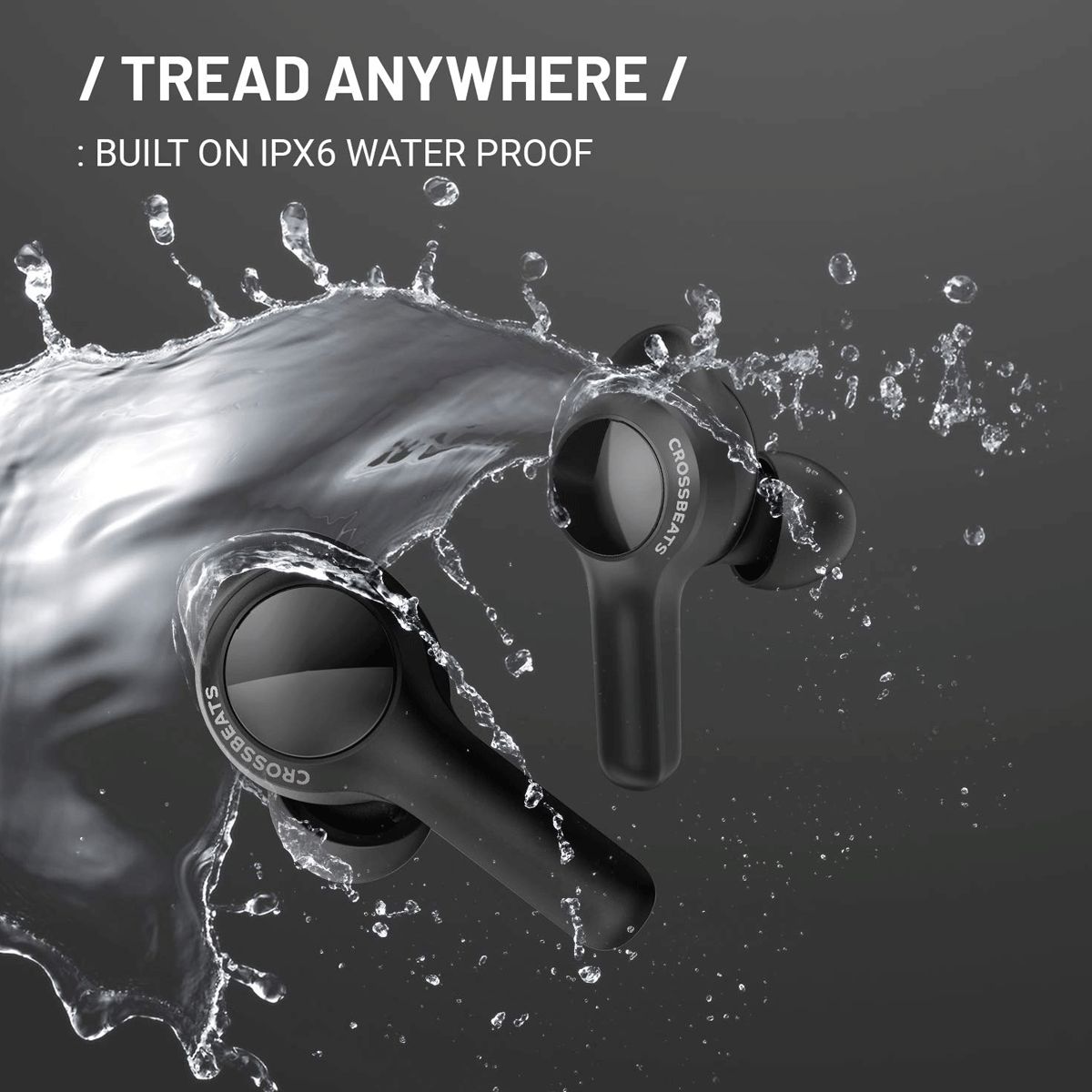 CROSSBEATS Torq CB-TORQ TWS Earbuds with Environmental Noise Cancellation (IPX6 Water Resistant, 72 Hours Playback, Black) CROSSBEATS Torq CB-TORQ TWS Earbuds with Environmental Noise Cancellation (IPX6 Water Resistant, 72 Hours Playback, Black)_14