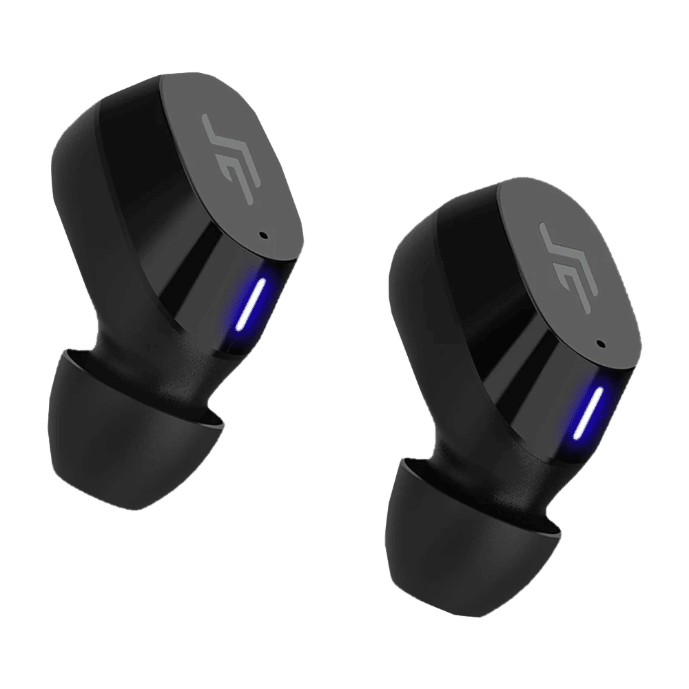 CROSSBEATS Edge TWS Earbuds with Passive Noise Cancellation (IPX6 Water Resistant, 20 Hours Playback, Black) CROSSBEATS Edge TWS Earbuds with Passive Noise Cancellation (IPX6 Water Resistant, 20 Hours Playback, Black)_3