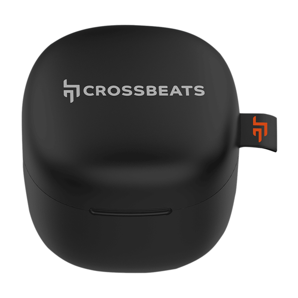CROSSBEATS Edge TWS Earbuds with Passive Noise Cancellation (IPX6 Water Resistant, 20 Hours Playback, Black) CROSSBEATS Edge TWS Earbuds with Passive Noise Cancellation (IPX6 Water Resistant, 20 Hours Playback, Black)_5
