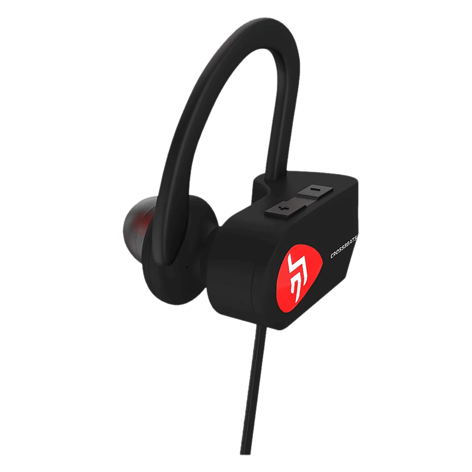 CROSSBEATS Wave CB-WAVE-BLK Neckband with Passive Noise Cancellation (IPX7 Waterproof, Dual Pairing, Black)_5