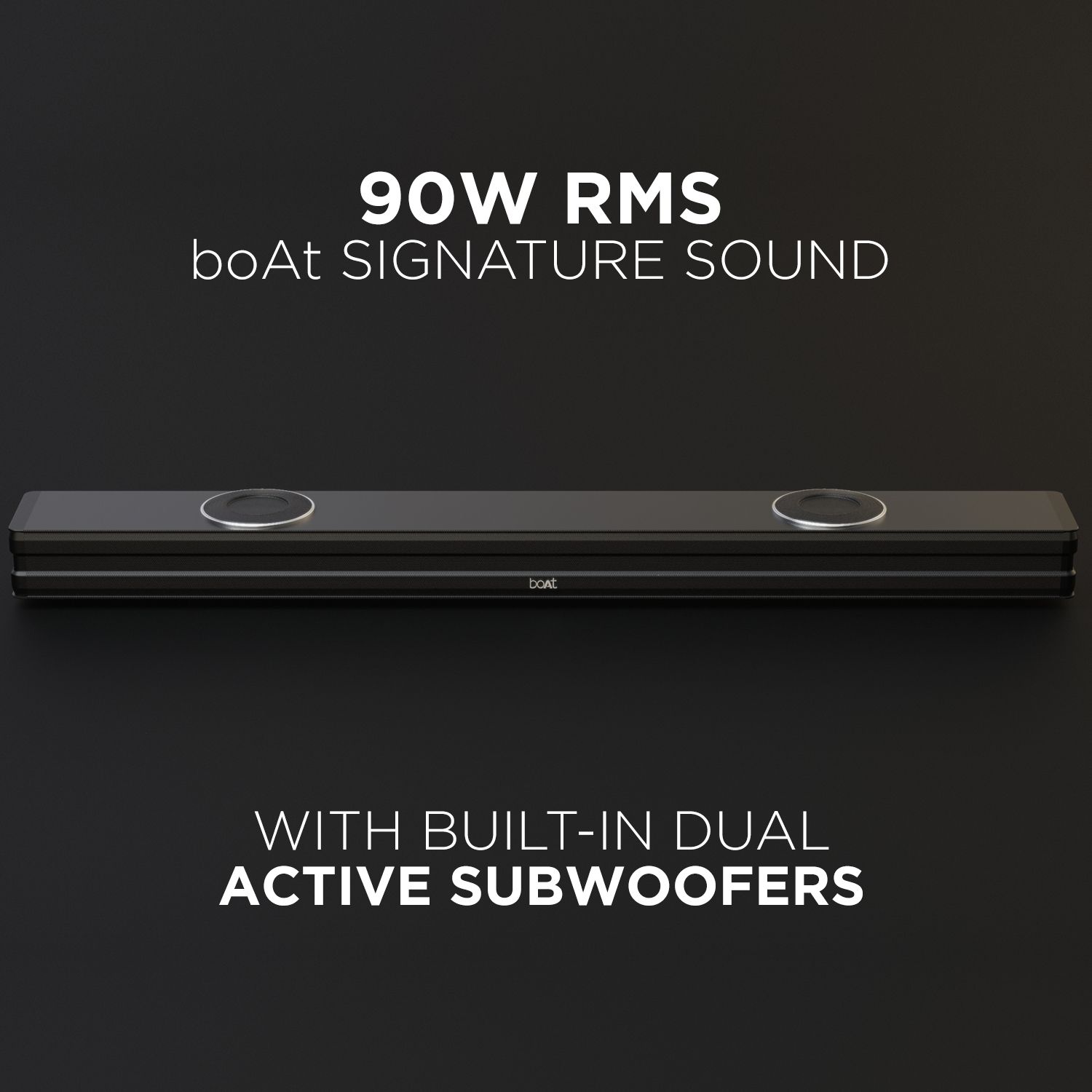 boAt Aavante Bar 1198 90W Bluetooth Soundbar with Remote (Surround Sound, 2.2 Channel, Premium Black) boAt Aavante Bar 1198 90W Bluetooth Soundbar with Remote (Surround Sound, 2.2 Channel, Premium Black)_6