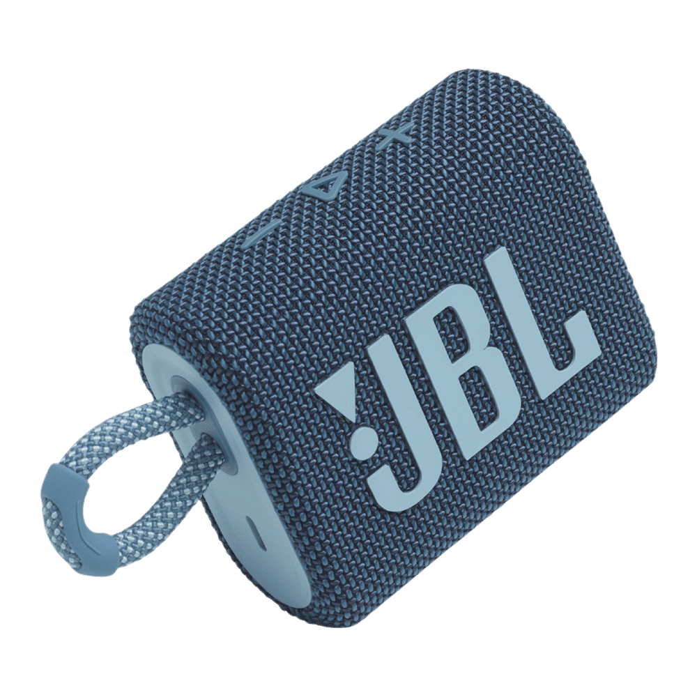 JBL Go 3 4.2W Portable Bluetooth Speaker (IP67 Waterproof, IP67 Dustproof, Blue) JBL Go 3 4.2W Portable Bluetooth Speaker (IP67 Waterproof, IP67 Dustproof, Blue)_3