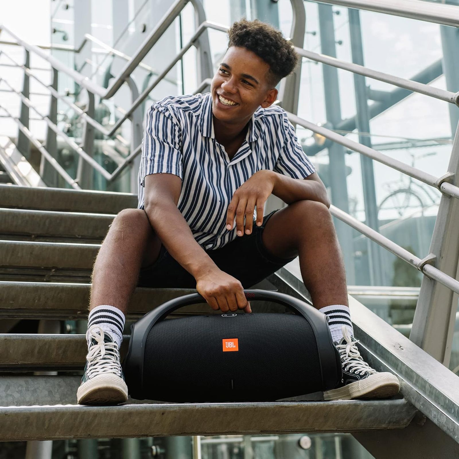 JBL Boombox 2 80W Portable Bluetooth Speaker (IPX7 Waterproof, 24 Hours Playtime, Black) JBL Boombox 2 80W Portable Bluetooth Speaker (IPX7 Waterproof, 24 Hours Playtime, Black)_13