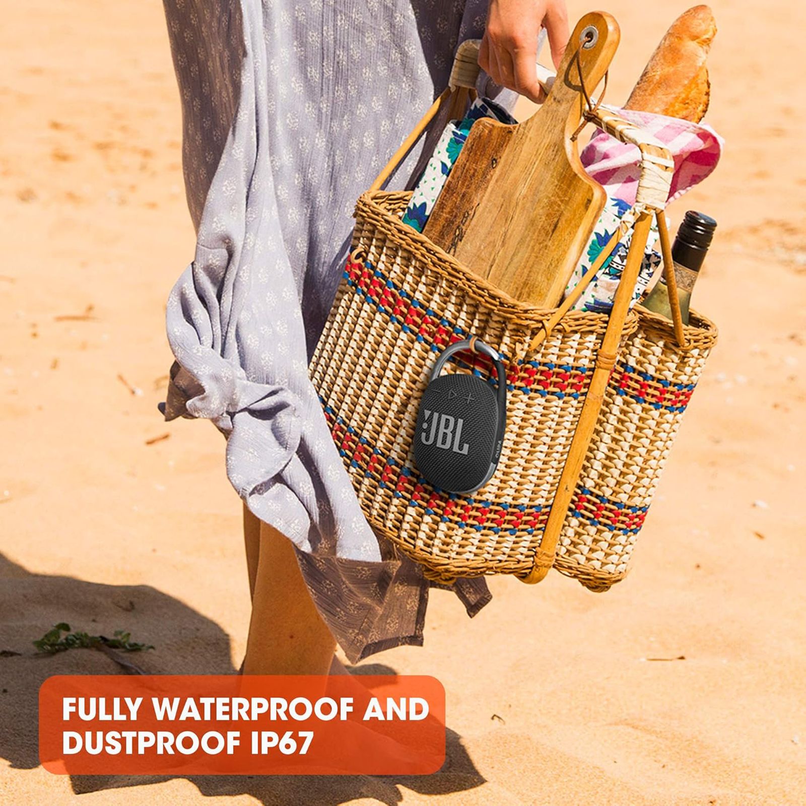 JBL Clip 4 5W Portable Bluetooth Speaker (IP67 Waterproof, 10 Hours Playtime, Black)_17