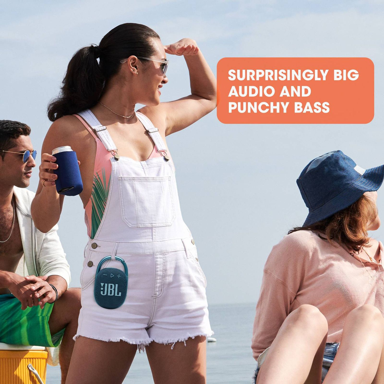JBL Clip 4 5W Portable Bluetooth Speaker (IP67 Waterproof, 10 Hours Playtime, Blue) JBL Clip 4 5W Portable Bluetooth Speaker (IP67 Waterproof, 10 Hours Playtime, Blue)_12