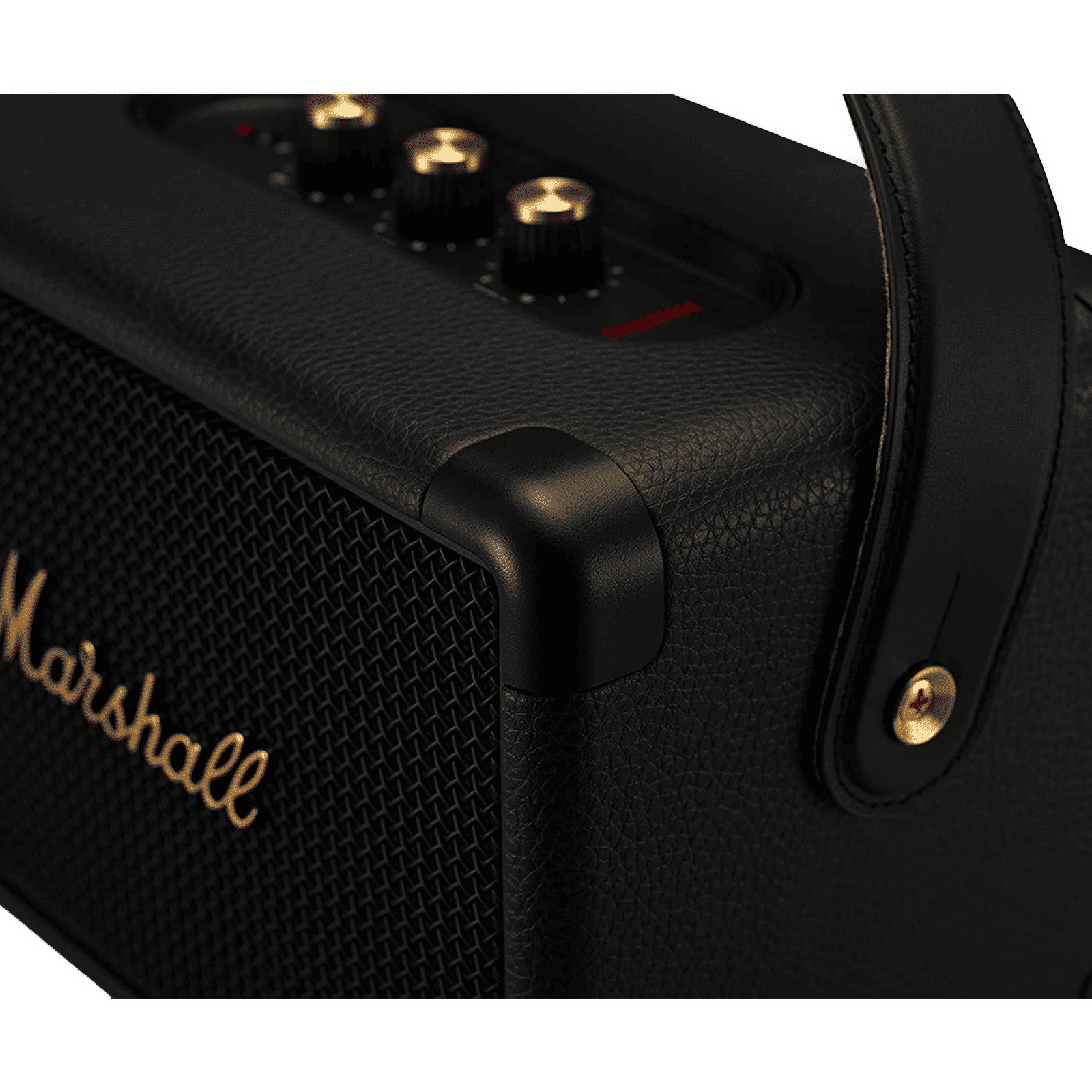 Marshall Kilburn II 36W Portable Bluetooth Speaker (IPX2 Water Resistant, Carrying Strap, Stereo Channel, Black & Brass)_13