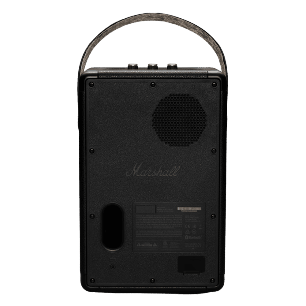 Marshall Tufton 80W Portable Bluetooth Speaker (IPX2 Water Resistant, Multi Directional Sound, Stereo Channel, Black & Brass)_5