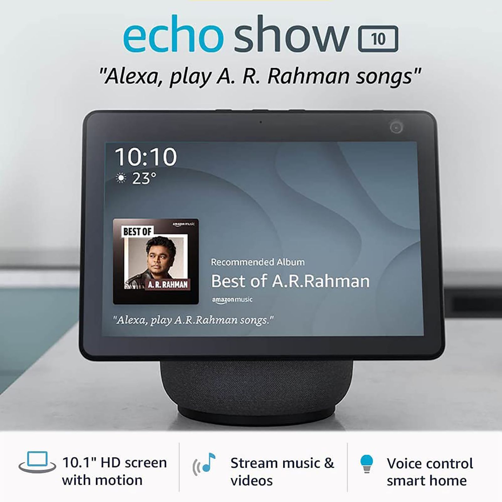 amazon All-new Echo Show 10 with Built-in Alexa Smart WiFi Speaker (Wake Word Technology, B084P1W77V, Black) amazon All-new Echo Show 10 with Built-in Alexa Smart WiFi Speaker (Wake Word Technology, B084P1W77V, Black)_11
