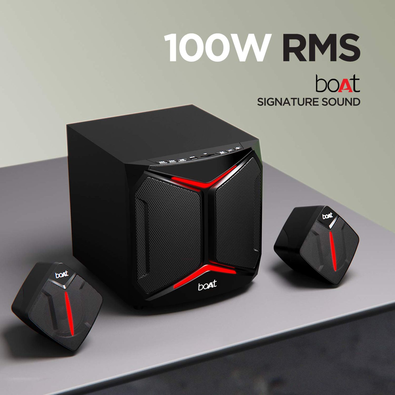 boAt 2.1 Channel 100 Watt Multi-Channel Speaker (Bluetooth 5.0, Blitz 2000, Black)_5