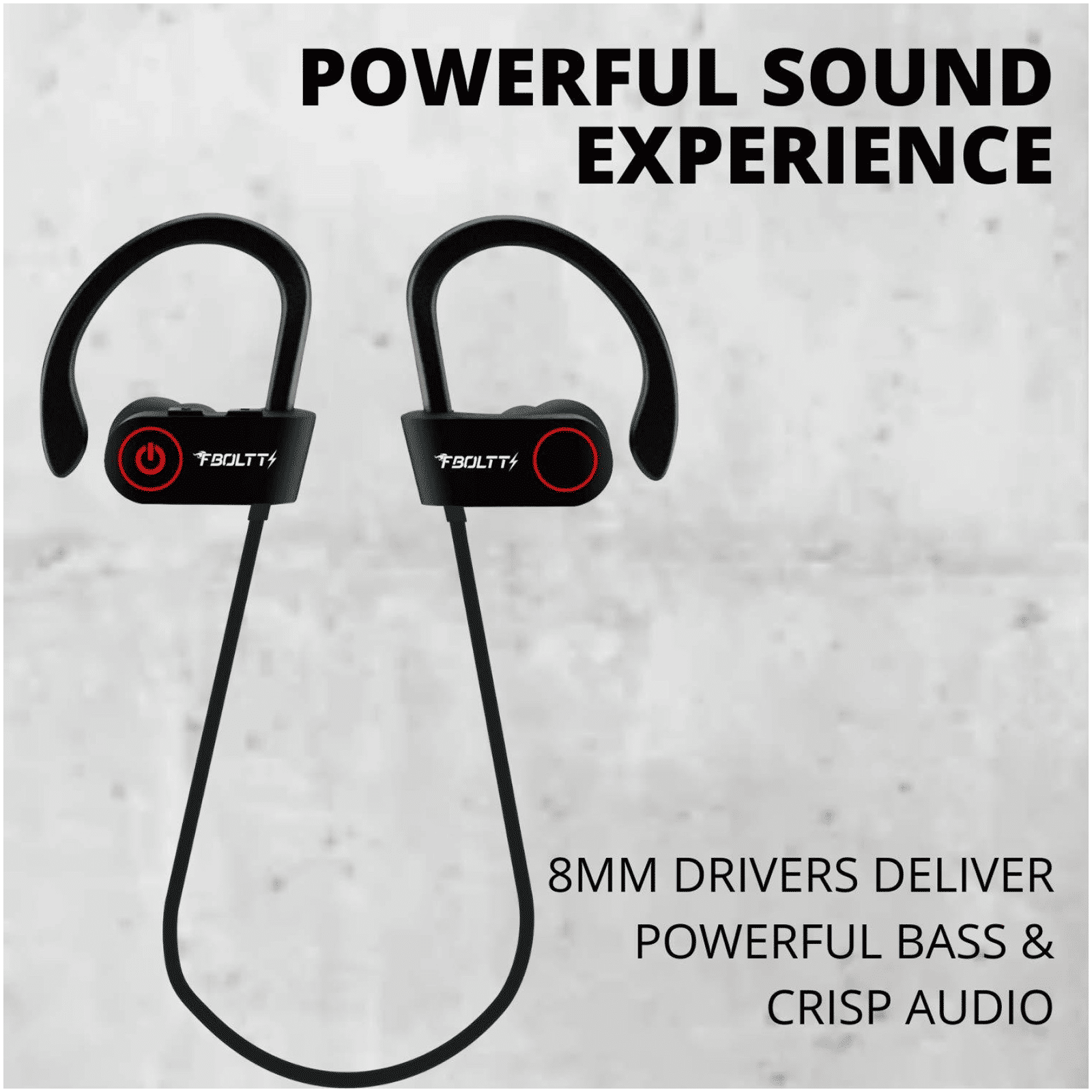 FIRE-BOLTT BN1300 Neckband (Sweat & Water Resistant, Upto 9 Hours Playback, Black)_5