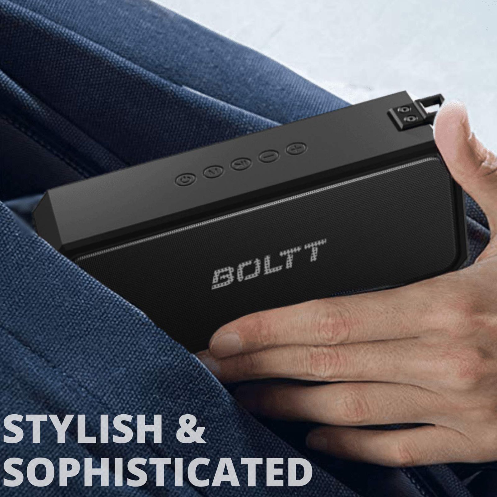FIRE-BOLTT Xplode 20 Watts Portable Bluetooth Speaker (IPX7 Waterproof, BS1300, Black) FIRE-BOLTT Xplode 20 Watts Portable Bluetooth Speaker (IPX7 Waterproof, BS1300, Black)_9